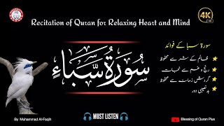 Surat Saba Full ( سورة سباکاملہ )Quran Recitation Follow Along | Muhammad Al-Faqih #suratsaba