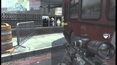 COD MW3 AS50 Drop Zone on Underground