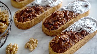 Be sure to make it!! Making Maple Walnut Pie. delicious tart