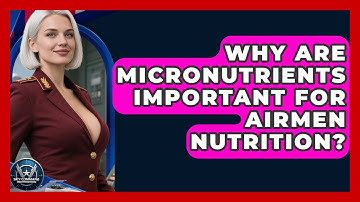 Why Are Micronutrients Important For Airmen Nutrition? - Sky Command Brotherhood