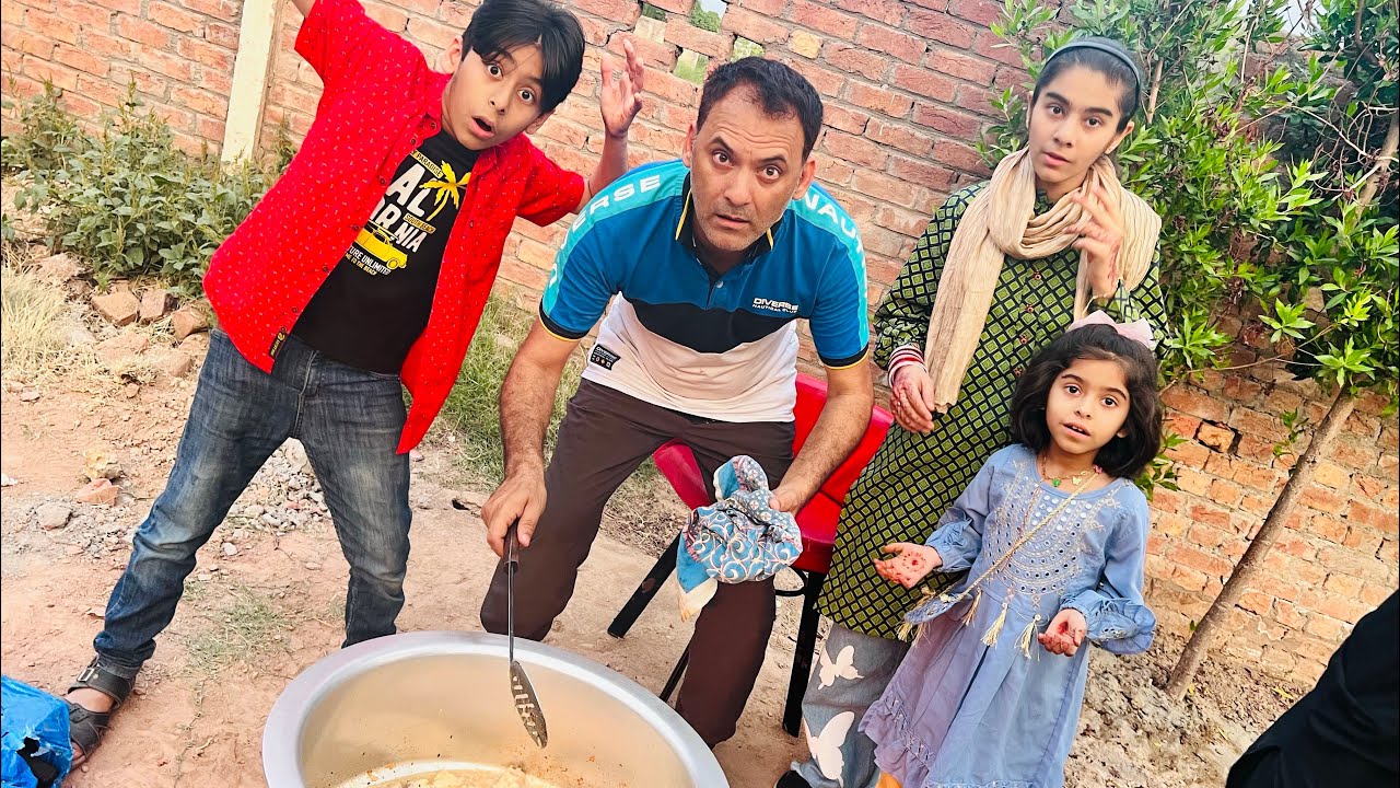 Musa Tanveer Ne Aaj Khana pakaya 😱|| Eid Ka last Day ||#subscribe @Rayyan And Family