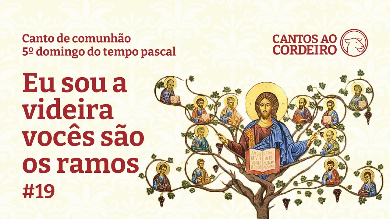 Eu sou a videira vocês são os ramos - Canto de comunhão 5º domingo da ...