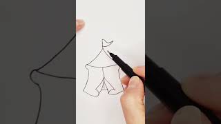 How To Draw A Circus Tent