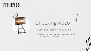 Floor TV Stand With Wheels Eiffel Series 32-65 Inch- Unboxing Review Floor TV Stand With Wheels Eiffel Series 32-65 Inch- Unboxing Review