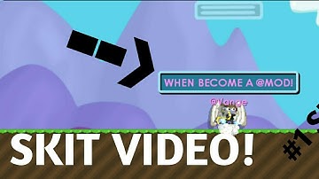 When Become a @MOD (SKIT VIDEO) | Growtpia Private Server.                #Vangesquad #GTPS