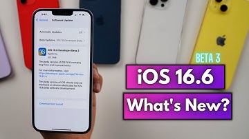 iOS 16.6 Beta 3 Released | What