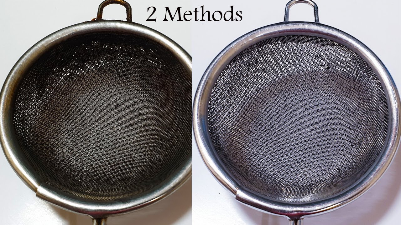 ಟೀ ಜರಡಿ/ಸಾರಣಿಗೆ ಕ್ಲೀನ್ ಮಾಡುವ 2 ವಿಧಾನ/Tea Strainer Cleaning in 2 Ways