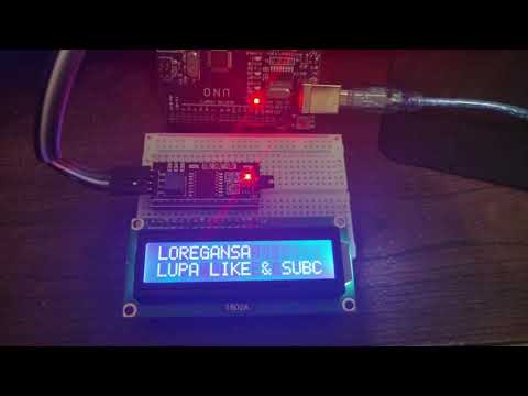 Tutorial Arduino - LCD Running Text #13