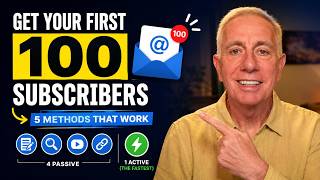 How to Get Your First 100 Email Subscribers (Fast) | 5 Proven Methods for Course Creators - S2 Wk 4