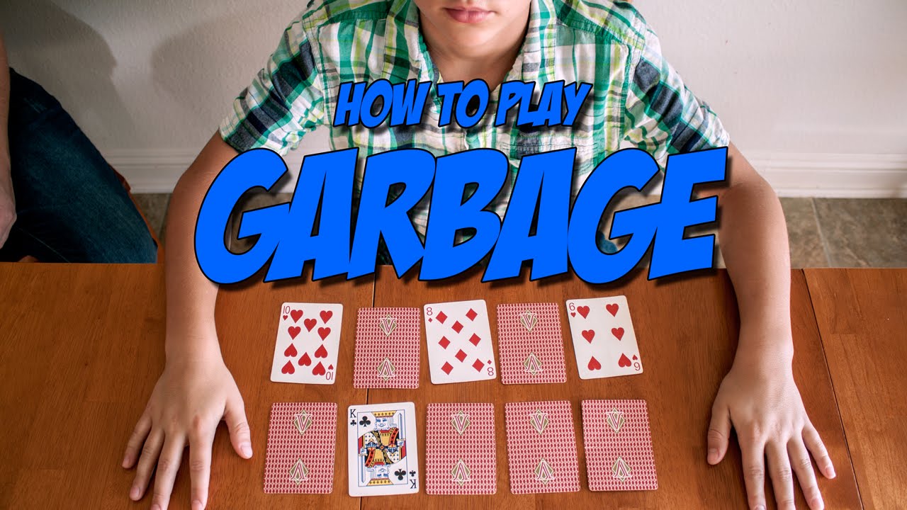 Card Games For Kids Garbage Youtube