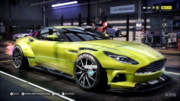Need for Speed Heat - Aston Martin DB11 2017 - Customize | Tuning Car (PC HD) [1080p60FPS]