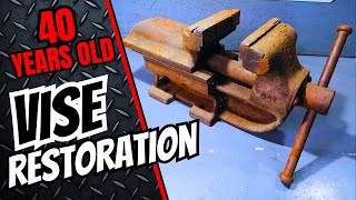 Vise restoration with simple Tools (P-003)