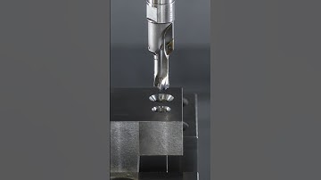 Drilling and chamfering can be done with this single tool! And Modular type! #shorts #cnc #machine