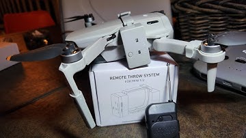 A better Remote airdrop system /remote throw system with no range limit for my DJI Mini 2?