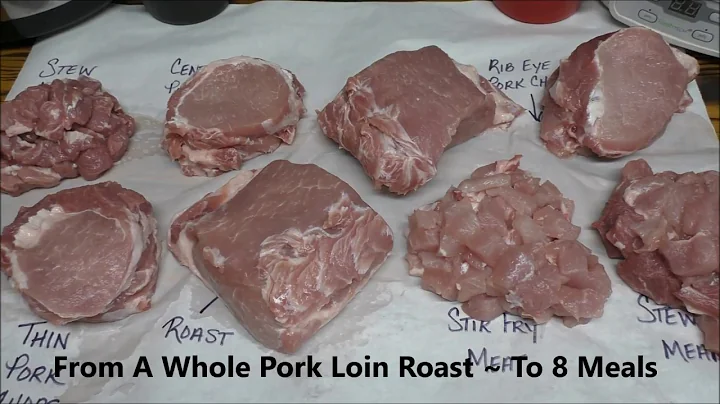 ~Be Your Own Butcher . . .Turn 1 Whole Pork Loin Roast Into 8 Meals~
