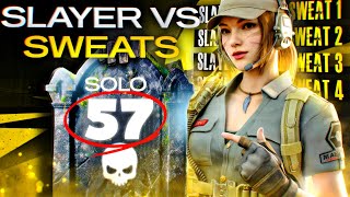 57 KILLS ALONE Against SWEATS in Private Rooms (100% Real Players) screenshot 5