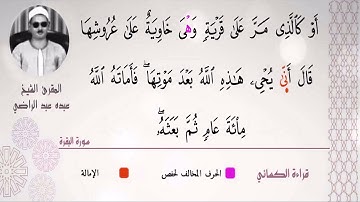 الشيخ عبده عبد الراضي۞ومقتطف رآئع من سورة البقرة۞ألم تر إلى الذي حآج إبراهيم في ربه أن آتاه ﷲ الملك