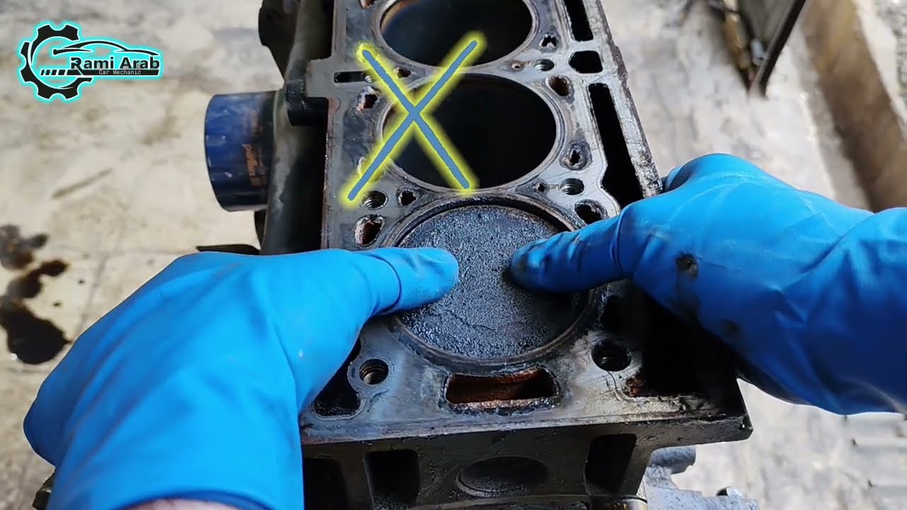 نفض محرك سيارة