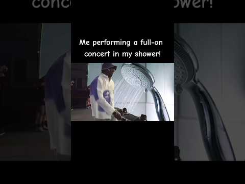 Me performing a full-on concert in the shower! #meme #memes #comedyshorts #funny #funnyvideo