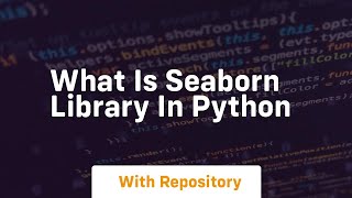 what is seaborn library in python