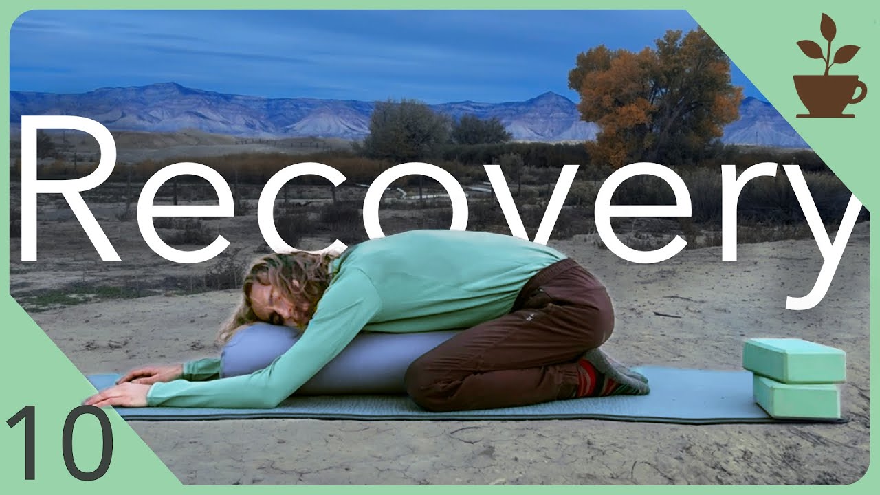 День 10 | 20 мин. Медленная йога для спины, бедер и груди | Подходит для начинающих | Восстановле...