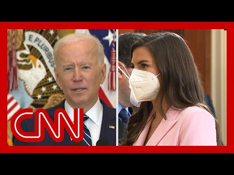 CNN's Kaitlan Collins presses Biden about his stance on the filibuster