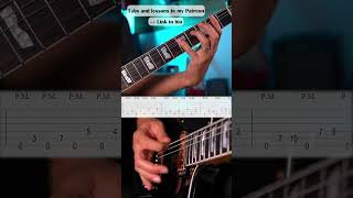 Can you play it clean? Palm mute guitar tutorial #guitar #guitartutorial #guitarlesson #tabs