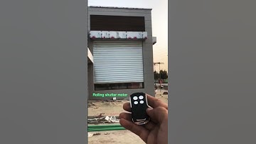#rolling #shutter #motor #remote #auto