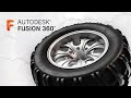 Modlisation dune roue de monster truck  fusion 360