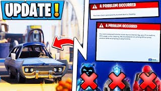 *NEW* Fortnite Update! | 10000+ Players Banned, New Vehicle Coming, FNCS News!