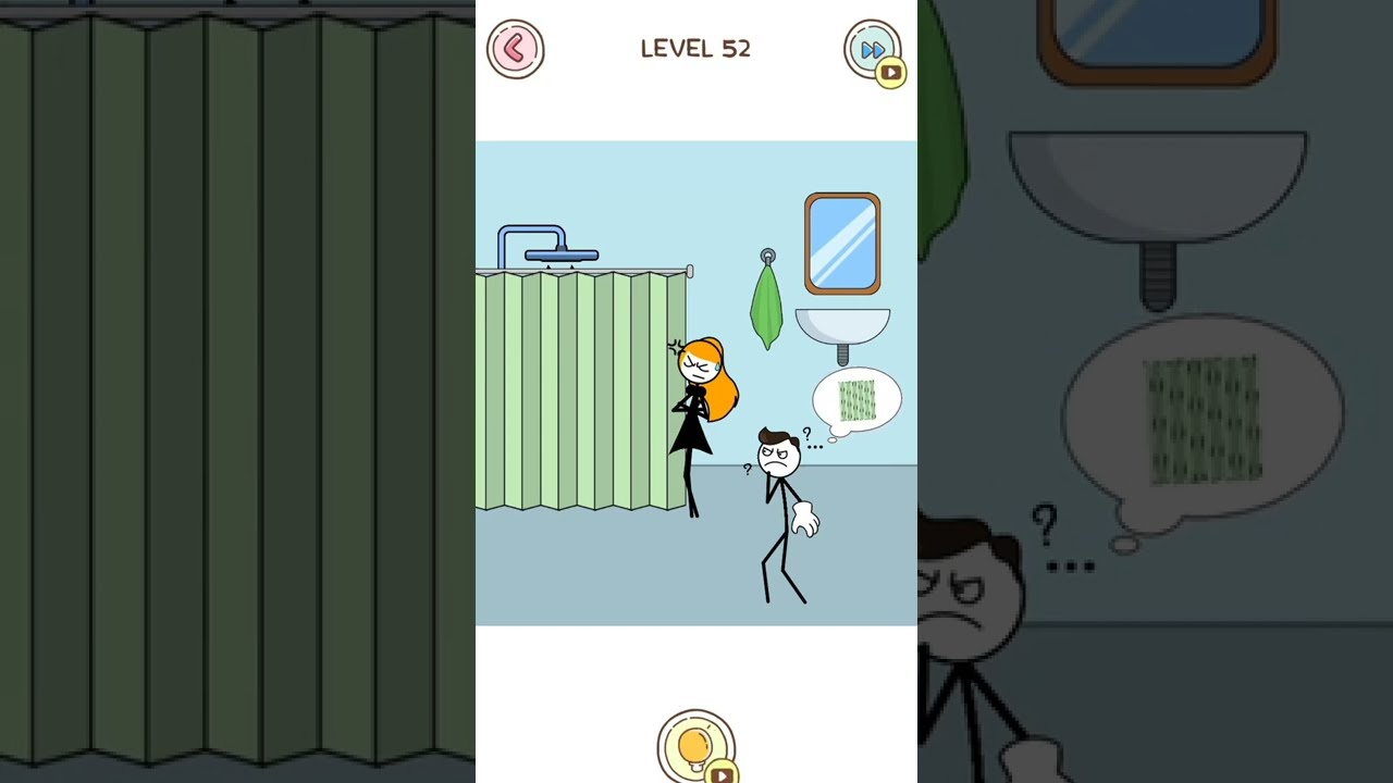 Thief Puzzle Game Level 52 : Android iOS Gameplay shorts