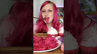 Барби паста #mukbang #алесялойс #asmr #асмр #eating #мукбанг