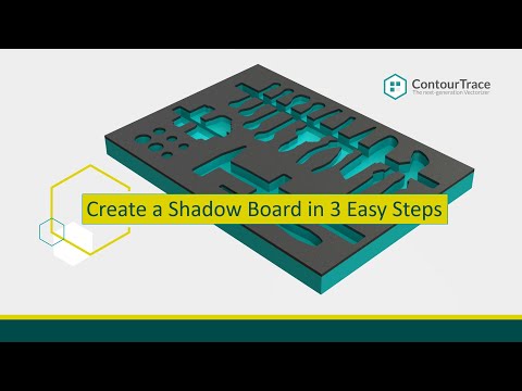 ContourTrace - Create a Shadow Board in 3 Easy Steps