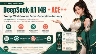 DeepSeek-R1 14B + ACE++ Prompt Workflow: Improve AI Generation Accuracy