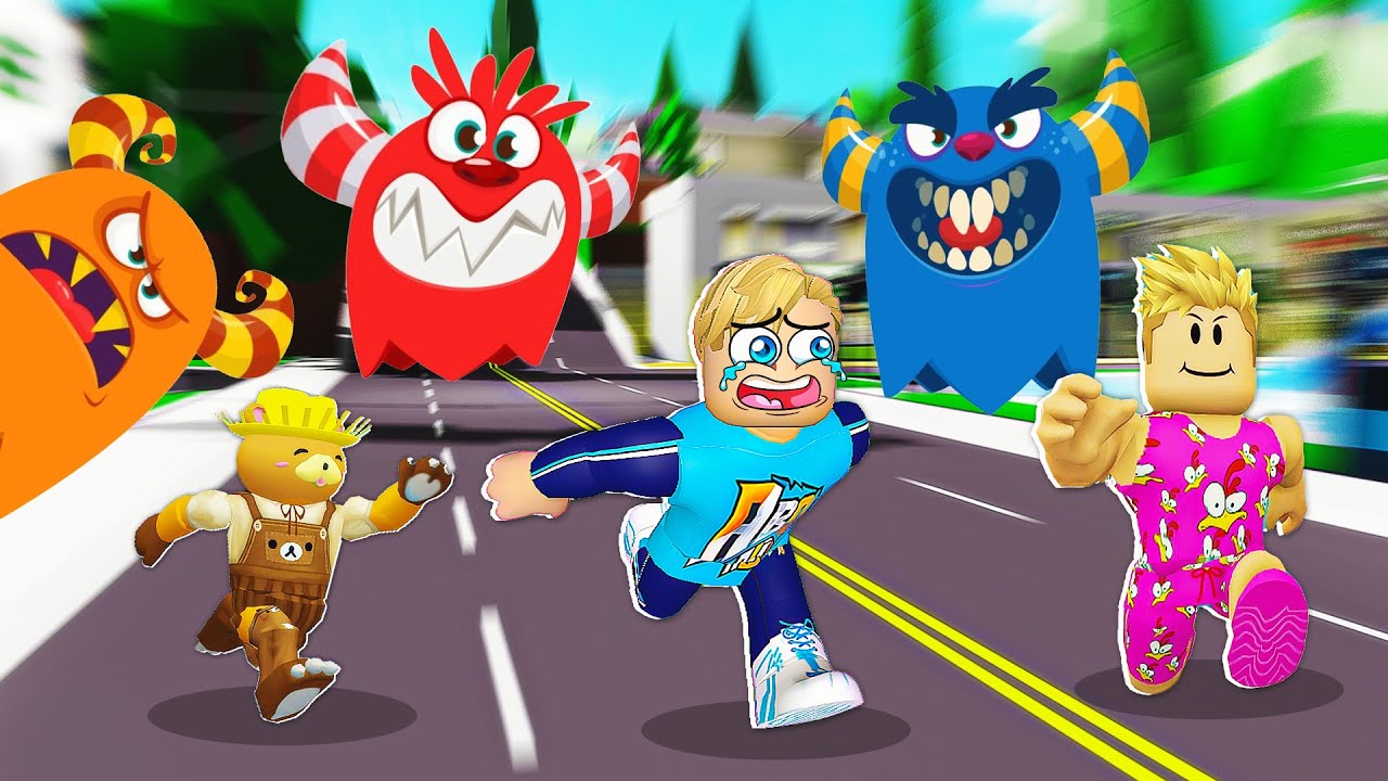 فيلم روبلوكس : لعبه الاستغمايه ولكن ( مع الرؤوس الشريره 🤪 ) الغاز صعبه 😎 !!