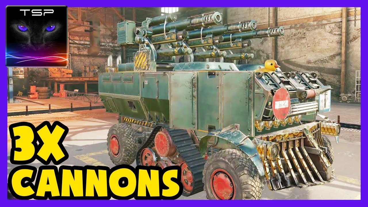 Crossout #17 - 3x 88mm Cannons Superiority (Co-Op Gameplay)