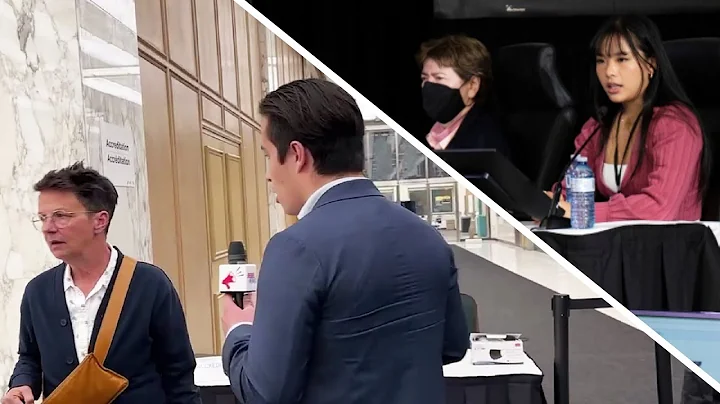 Catherine McKenney & inquiry witness RUN AWAY from...