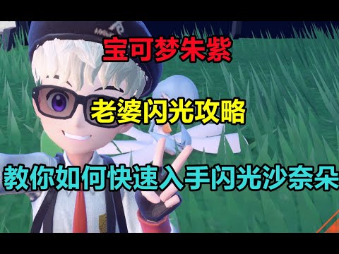 【宝可梦朱紫】老婆闪光攻略，教你如何快速入手闪光沙奈朵【第五期】