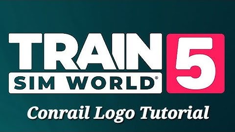 Train Sim World 5 | How to Build Conrail Logo on Livery Designer