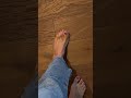 It ended up being a barefoot type of day! #feet