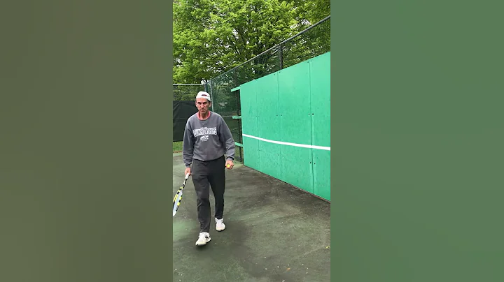 April 25 2020. Mandl Does Federer Wall Challenge
