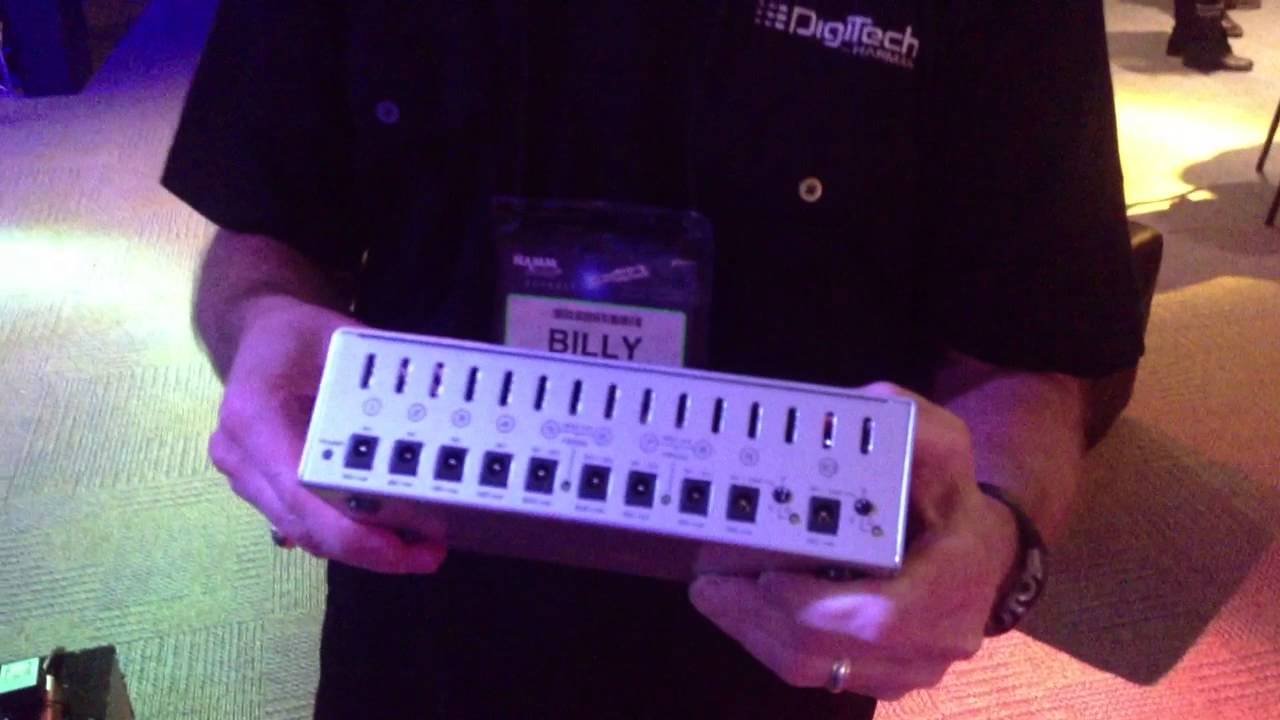 Kraft Music - Digitech V-10 Power Block Demo at NAMM 2013 - YouTube