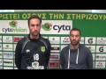 Δηλώσεις Ander Murillo-AEK