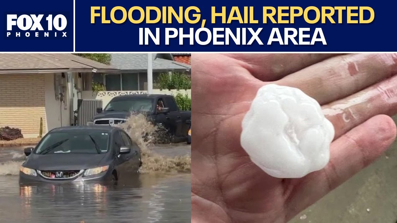 Monsoon storms dump rain across the Valley l FOX 10 Phoenix - YouTube