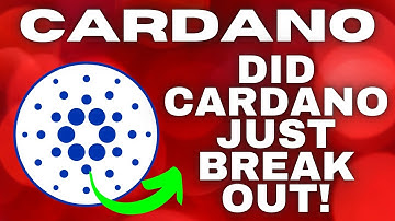 Cardano ADA Did We Just Breakout?... 500 + Projects Building Onto Of ADA! Will Hydra Burn Cardano?