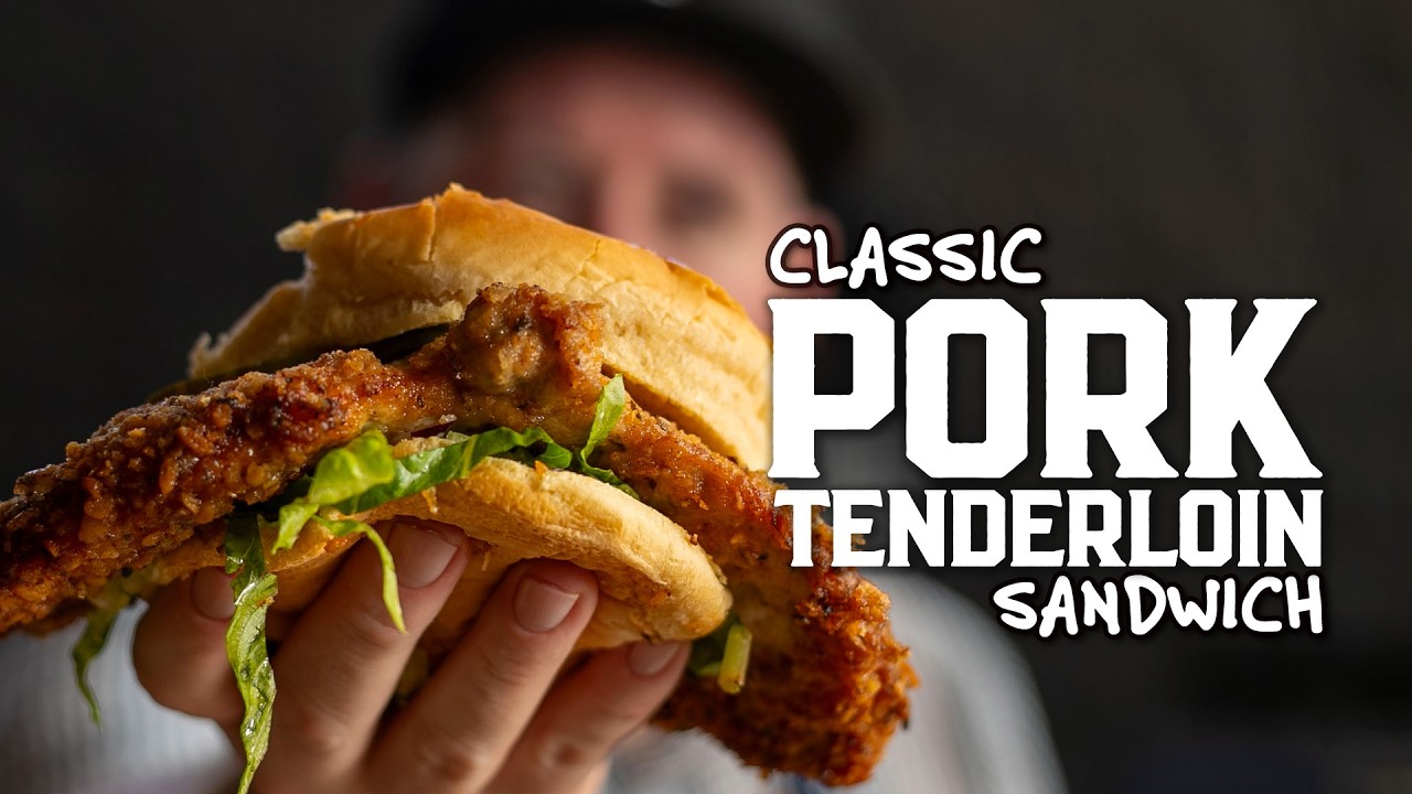 You Won't Believe This Giant Fried Pork Tenderloin!