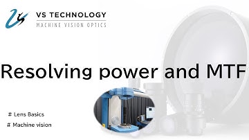 【Lens Basics】Resolving power and MTF