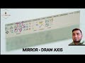 MIRROR - DRAW AXIS