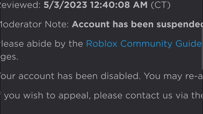 if i got 1 day ban on roblox my pending robux is delete : r/ROBLOXBans
