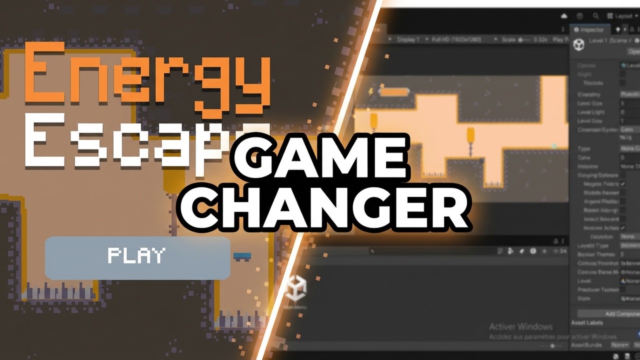 تطوير لعبة 2D في Unity | تصميم مرحلة جديدة ونظام الباب والمفتاح 🔑🚪 | Game Dev